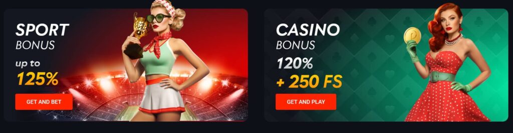 Bonuses Pinup