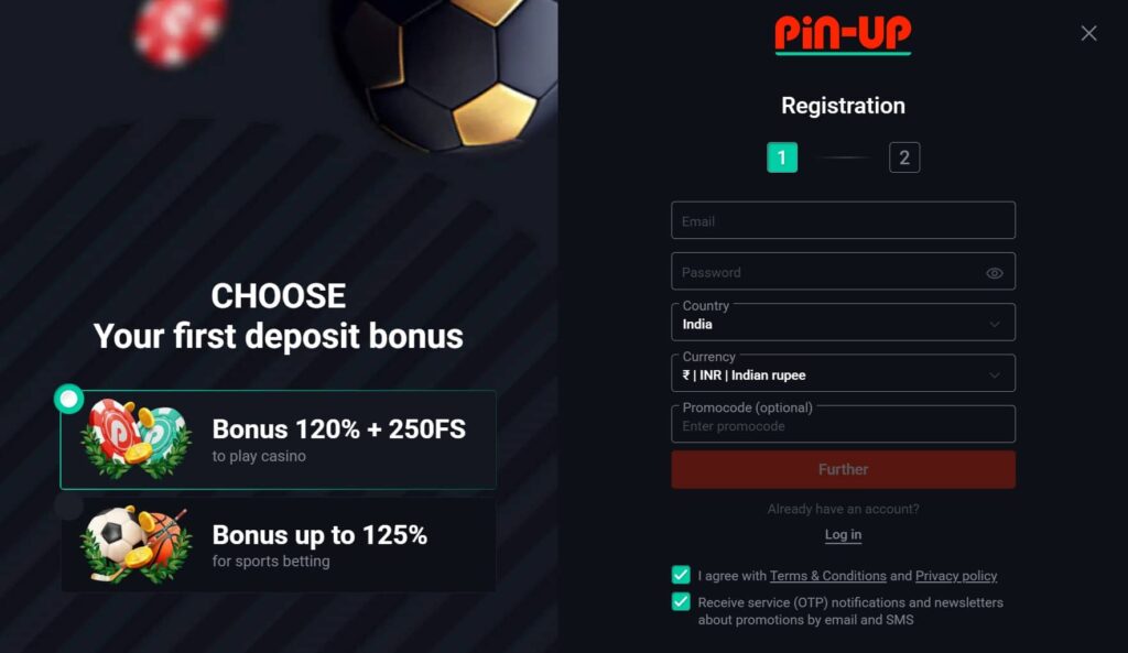 Registration Pinup