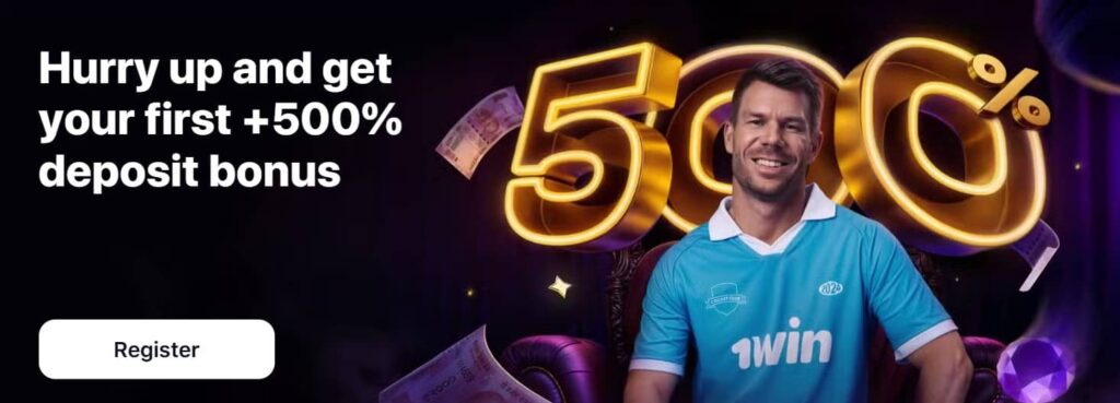 Welcome Bonus 1win 500